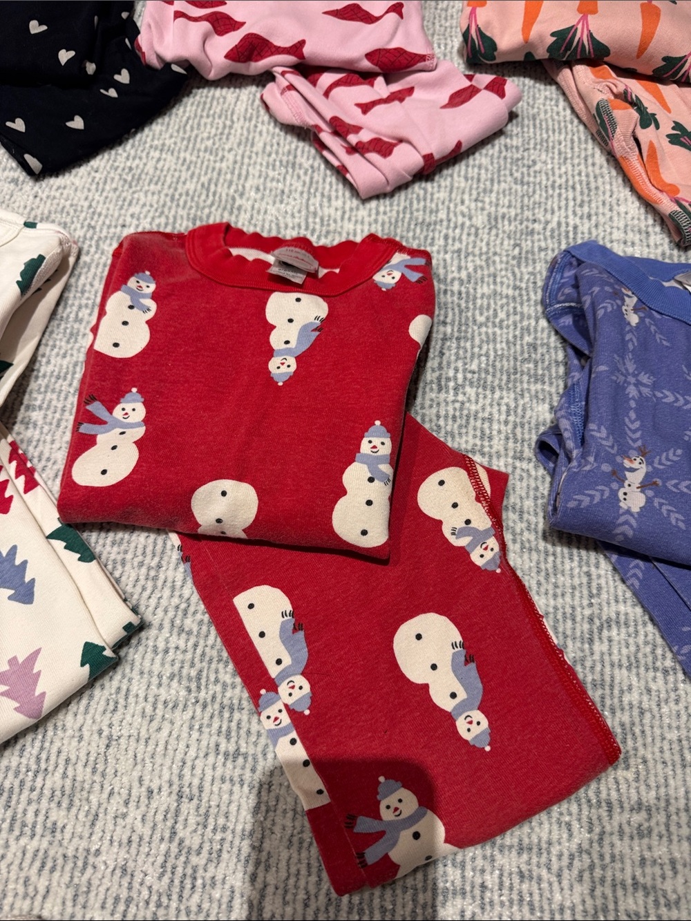Hanna Andersson Girls Pajama Bundle | Size 5 / 110cm | 9 Complete Sets - Picture 6 of 10